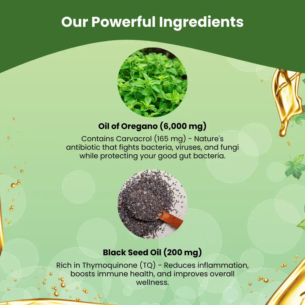Oil of Oregano & Black Seed® - Candida Cleanse Protocol
